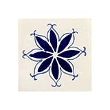 【ノーブランド品】[3月下旬頃～]メキシカンタイル10ｃｍ角6枚セットR2039