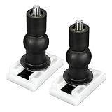 便器固定ねじ – TOOGOO ( R ) 2個DIYプラスチックToilet SeatネジFixingsフィットトイレシートヒンジ修復ツールタイプ&サイズ: 13 # 2.3 X 3.8 CM x