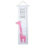 Midwest-CBK Giraffe Applique Growth Chart (Pink Giraffe) [並行輸入品]