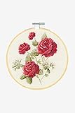 DMC フラワー＆ボタニカル クロスステッチキット ROSES DMCBK1935J