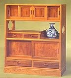 飾棚5343屋久杉無垢材