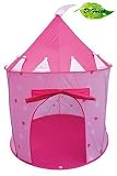 Girl's Pink Princess Castle Play Tent ?Portable Folding?Children Fairy House by D-Foxes- Features Gl