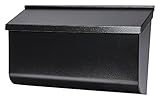 Gibraltar Woodlands Medium Capacity Galvanized Steel Black, Wall-Mount Mailbox, L4010WB0 [並行輸入品]