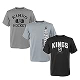 NHLユースBoys 8 – 20 Kings 3piece Teeセット M ブラック