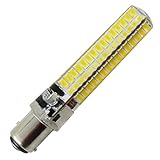 Pack 10,BAY15D LED Bulb 12V-24V DC / 12V AC 4W 460 Lumen 120PCS 5730 SMD Silicone Candelabra Bulbs C