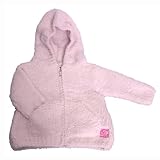 kashwere カシウェア ふわふわ ベビーパーカー ピンク BABY HOODED JACKET Pink (12～18ヶ月)