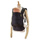 Boba ボバ Boba Air ボバエアー ベビースリング ベビーキャリア 抱っこ紐 おんぶ紐 Black ブラックよだれパッド付 [並行輸入品]