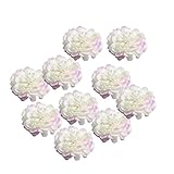SONONIA 10個入り　9cm　人工シルク　菊　フラワー　ヘッド　全12色 - ラベンダー, 説明したように