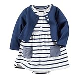 カーターズ Carter's/ 2ピースドレス&カーディガンセット ブルー ワンピース 24ヶ月【並行輸入】