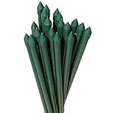 国華園 イボ付鋼管製支柱スーパー 直径16mm・長さ180cm 10本１組 グリーン