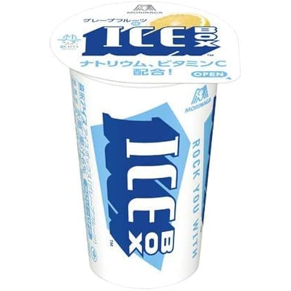 Amazon.co.jp: Morinaga Ice Box (ICE Box), Grapefruit, 4.5 fl