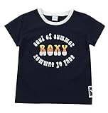 【ROXY ロキシー】 キッズ / ガール グラフィックTシャツ (100CM-150CM) 【TST171073 NVY 120】