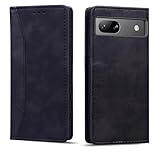 Torske と互換性がある Google Pixel 7a スマホケース 適合 Pixel7a 手帳型ケース コンパチ pixel7a カバー 適合 グーグルピクセル7aケース 手帳型 内蔵マグネット開閉式 ベルトなし 向け ぐーぐるぴくせる7a ケース カードポケット 防水 折り畳み式 横置き機能 向け Google Pixel 7a ケース コンパチ ピクセル7a 携帯ケース (ブラック)