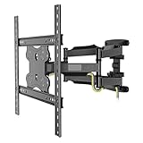 An Style ORION オリオン対応 壁掛け金具32インチ40インチ42インチ43インチ50インチ55インチ65インチ 対応 壁掛金具 上下左右角度調節 液晶 TV 金具 テレビ フレーム テレビ壁掛け金具 TV壁掛け金具 冷間圧延鋼 チルト＆スイベル移動式 ブラック 耐荷重35ｋg