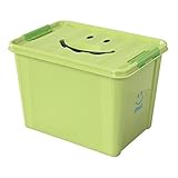 笑顔がかわいい！！「スマイルボックス Lサイズ」【IT】グリーン(#9815096)サイズ：幅40×奥行28×高さ27.5cm