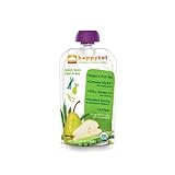 Happy Baby HappyTot Organic Superfoods Green Bean Pear and Pea - 4.22 oz - Case of 16 - HSG-209320 b