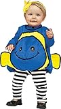 愛らしいムツ赤ちゃんの衣装 Adorable Bluefish Baby Costume