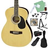 LEGEND FG-15 Natural アコースティックギター初心者セット12点セット ナチュラル レジェンド