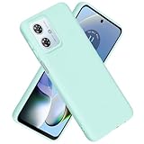 【 Moilyo 】対応MOTO G64 5G/MOTO G64Y 5G用の ケース シリコン レンズ保護（クール クール ミント）モトローラ モトG64 5G用 スマホケース マット質感 全面保護 耐衝撃 滑り止め ソフト TPU シリコン カバー 薄型 軽量 ストラップホール付き 落下防止 g64 5g ソフトカバー (MINT)