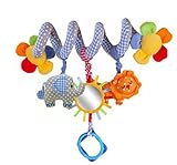 Lovely Cartoon Animal Baby Toy新生児教育サウンドカラフルPlush Rattle Mobiles Toys Infant KidsベッドベビーカーHanging Toy 
