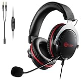 エレコム ゲーミングヘッドセット 有線 両耳オーバーヘッド 2m モデル ブラック HS-G40BK