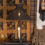 Betsy Ross Lamp in Blackened Tin with 629WLBT Shade by Irvin's [並行輸入品]