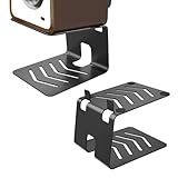 suptek スピーカースタンド スピーカー台 スピーカーマウント 卓上 デスクトップスピーカースタンド 5°上向き傾け 耐荷重各15KG 2個セット 1ペア 2台1組 SDM002B