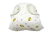 綿おむつカバー ハチ柄 60cm クリーム