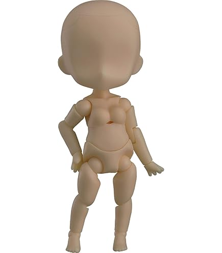 ねんどろいどどーる　かすたむヘッド ねんどろいどどーる かすたむヘッド（peach/cinnamon/cream