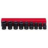 Ampro A5621 8 Piece 3/4-Inch Drive Impact Socket Set [並行輸入品]