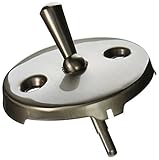 Jones Stephens P3565PS Polished Stainless 2 Hole Overflow Faceplate [並行輸入品]