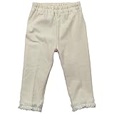 《秋冬春対応》(日本製) Pample Mousse(パンプルムース) 30/1ストレッチニット長丈パンツ 90cm/IV NO.DP-73304