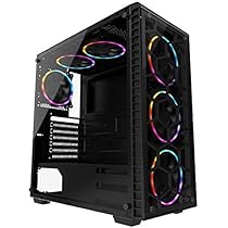 Amazon.co.jp: MUSETEX タワーゲームコンピューターケース ATX 2