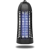 UP STORE 電撃殺虫機 殺虫ライト 蚊取り器 コバエ 電撃殺虫灯 ハイパワー 電気ショック UV光源吸引式殺虫器 置き型 吊り下げ式 虫退治 薬剤不使用 赤ちゃん ペット にも 安心 無害 静音