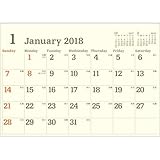 ユナイテッドビーズ 2018年 カレンダー 壁掛け A3 Eタイプ CL181-E-A3