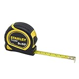 Stanley Metric/imperial Tape, Length: 3m (10ft) x Width: 13mm