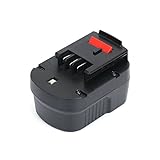 ブラックアンドデッカー(BLACK+DECKER) 12V 3000mAh A12 バッテリー 互換 HPB12 A12EX 高品質なセル ニッケル水素電池 1年間保証