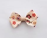 Baby Deer Clips　ヘアクリップ for ベビー　ルピーナ（フラワー＊ライトベージュ）