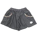 【SiShuNon/Kiccoly】タップリギャザーニットデニムキュロット キッコリー ベビー キッズ ギャザー ニット デニム キュロット 120 12 グレー