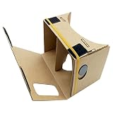 【ノーブランド品】携帯電話用　DIY　3D　VR Googleの段ボールビデオグラスバーチャルリアリティ