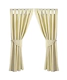 Baby Elegance Star Ted Curtains and Tabs (Cream) by Baby Elegance