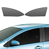 BLUESEATECトヨタ アクア 10系 遮光 メッシュカーテン マグネット式 サンシェード サイド用 AQUA 10系 NHP10/NHP10H H23.12-R3.7 運転席 助手席 日除け 2枚