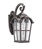 Chloe Lighting CH22009RB15-OD1 'Galvani' Transitional 1-Light Rubbed Bronze Outdoor Wall Sconce 15' 