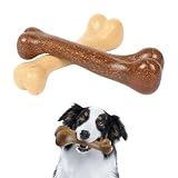 geneX 犬 おもちゃ 噛む 犬のおもちゃ 骨 噛むおもちゃ 犬用デンタルボーン 2本入り 安全無毒 デンタルケア 牛肉の風味 歯みがき ストレス解消 ペット用品(18.5cm)