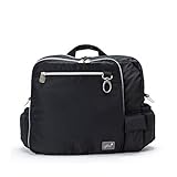 Gitta Fit Multi Function Baby Mom Nappy Changing Diaper Bag, Black+Silver by Gitta