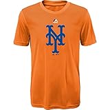 ニューヨーク・メッツYouth Geo StrikeクールベースTシャツ(ユースXL 18 )