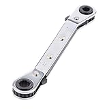 B Baosity ２個　メトリックオフセット　リングレンチ　スパナラチェット　メトリックガレージハンド　DIYツール