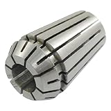 uxcell スプリングコレット ER20-10　コレットチャック　フライス工具　クランプ径10mm　16のスロット