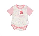 MONICA BABY BLUE ベビー ロンパース Jelly beansロンパース 70cm サイズ ライトピンク コットン 2111517003