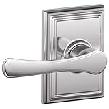 Schlage F10 VLA 625 ADD 16-080 10-027 134 N N SL Addison Collection Avila Hall and Closet Lever, Bri